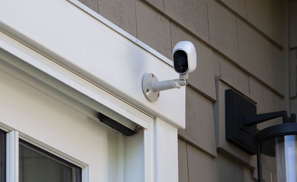Security camera system installed by Ivey Locksmith and Security